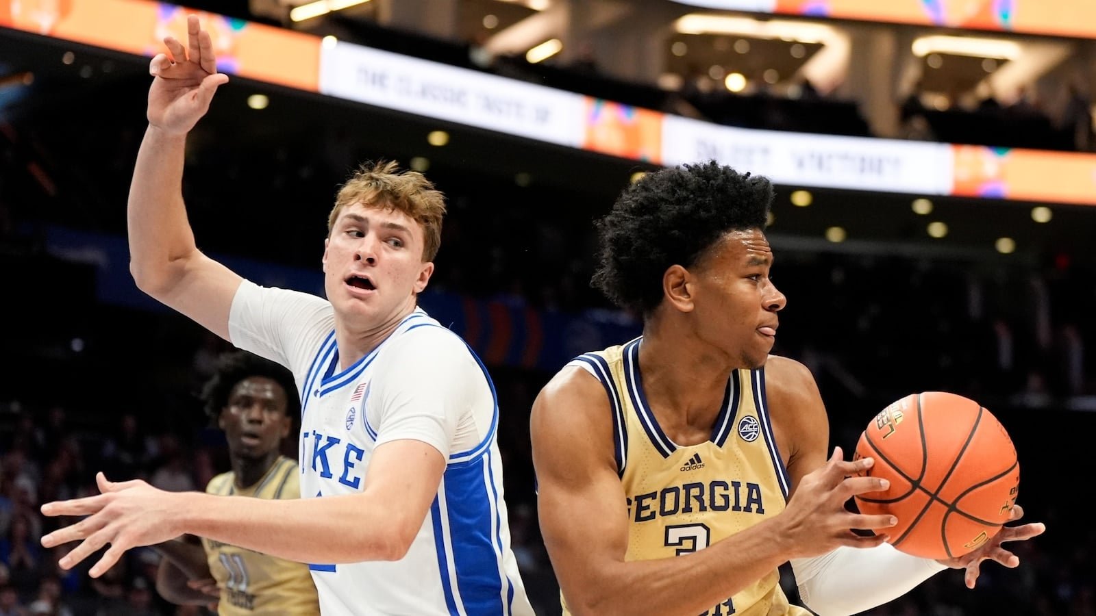Duke's Cooper Flagg leaves ACC quarterfinal game against Georgia Tech with ankle injury