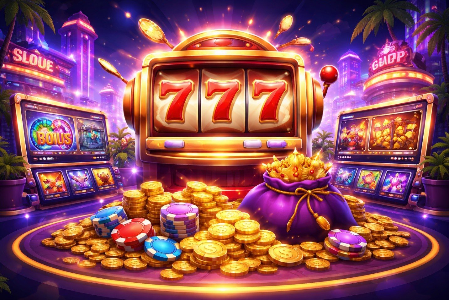 Slot Website Interface